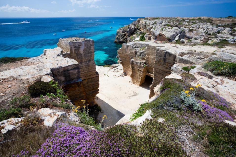 Resort Cala La Luna Favignana Luaran gambar